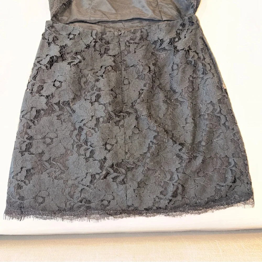 Signature8 Black Lace Backless Cocktail Dress - Picture 6 of 8